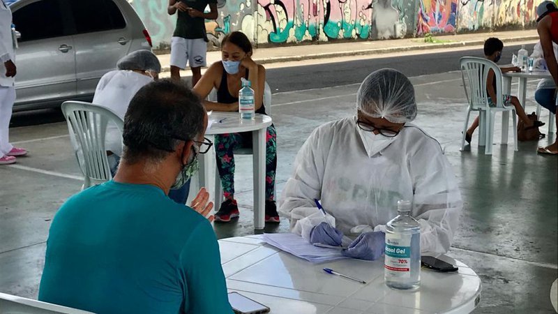 Aracaju retoma testagem rápida para covid-19 nesta quarta-feira (23)