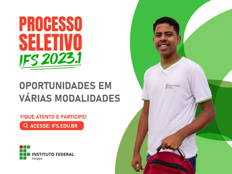 Inscrições para cursos subsequentes e de graduação do IFS encerram nesta quinta (17)