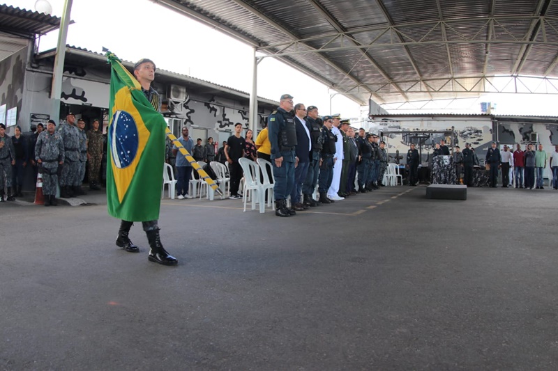 Homenagem e reconhecimento fizeram parte das comemorações do 43º aniversário do BPChoque