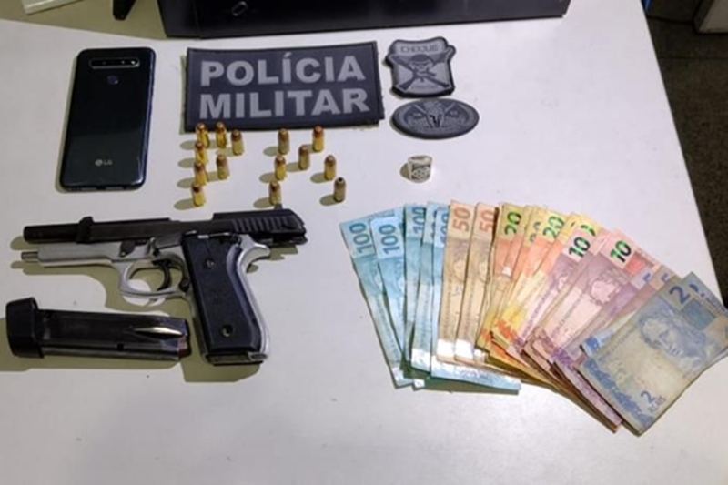 Policia Militar prende homem e apreende arma de fogo no Guajará