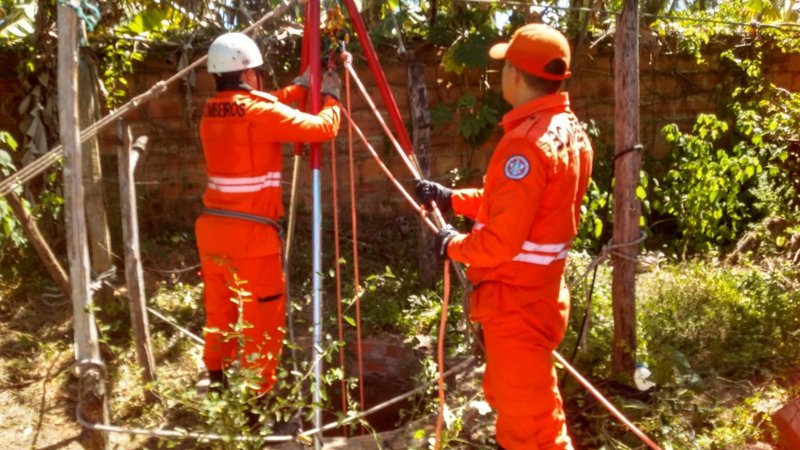 Homem cai em cisterna e sofre fratura exposta no município de Itaporanga d’Ajuda