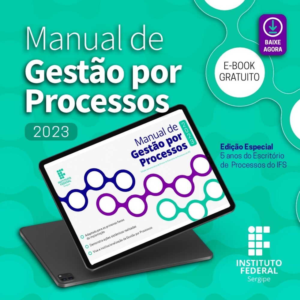 Escritório de Processos do IFS lança Manual de Gestão por Processos – IFS