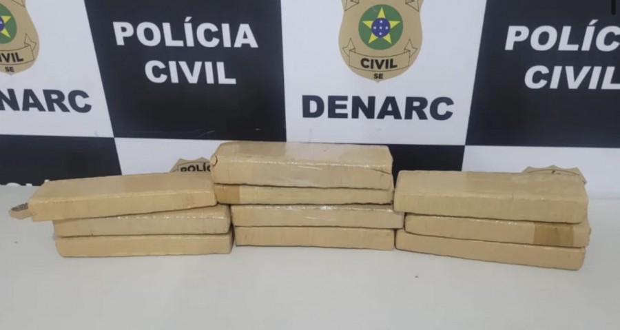 Polícia Civil apreende 9kg de droga em Campo do Brito