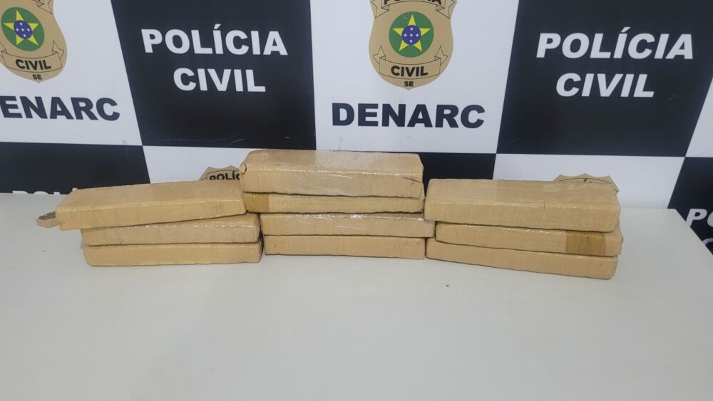 Polícia Civil apreende 9kg de droga em Campo do Brito