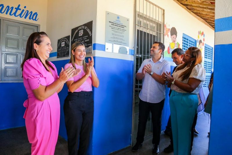 Prefeitura de Lagarto entrega três novas escolas e chega à marca histórica de 50 unidades revitalizadas