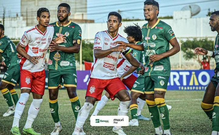 Atlético Gloriense e Sergipe empatam na 6ª rodada do Sergipão Pixbet