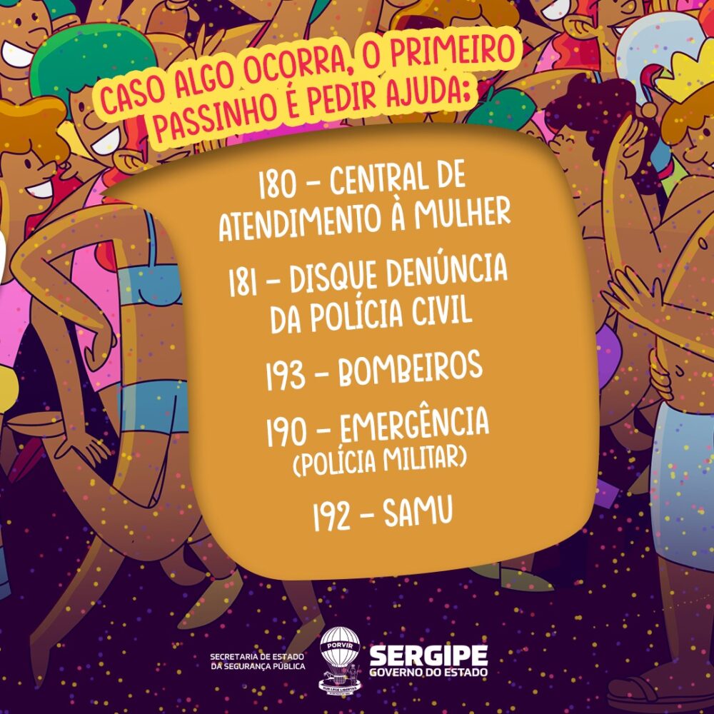 Denúncias de importunação e assédio sexual no Carnaval podem ser feitas ao DAGV