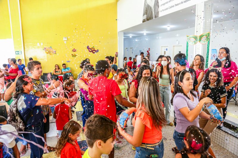 Muita diversão e brincadeira no Carnaval do CER III da Prefeitura de Lagarto