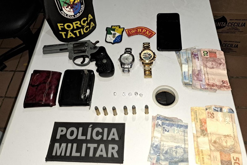 PM prende homem por porte ilegal de arma de fogo em Nossa Senhora Das Dores