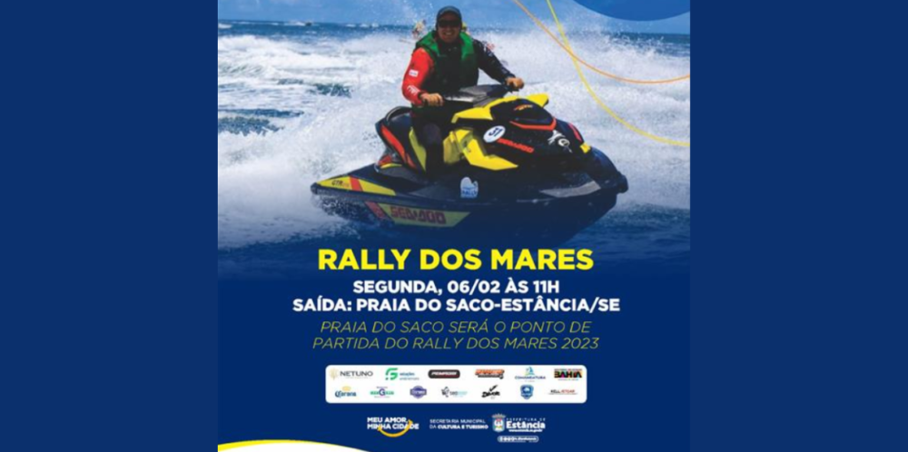 Praia do Saco será o ponto de partida do Rally dos Mares 2023