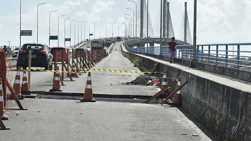 Obras na ponte entre Aracaju e Barra dos Coqueiros serão concluídas em maio, diz governo