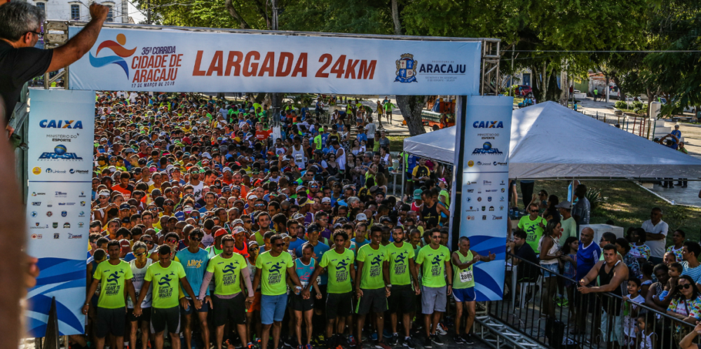 Corrida Cidade de Aracaju: número de participantes cresce mais de 250% em sete anos