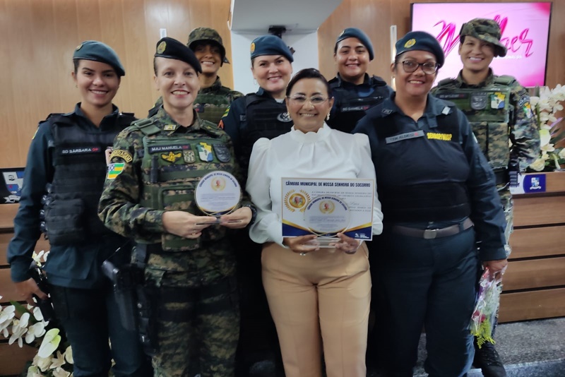 Major da PMSE recebe homenagem da Câmara Municipal de Nossa Senhora do Socorro