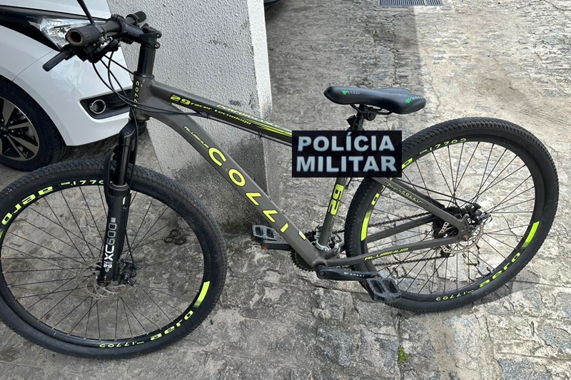 PM apreende adolescente por ato infracional análogo a furto de bicicleta na Avenida Hermes Fontes