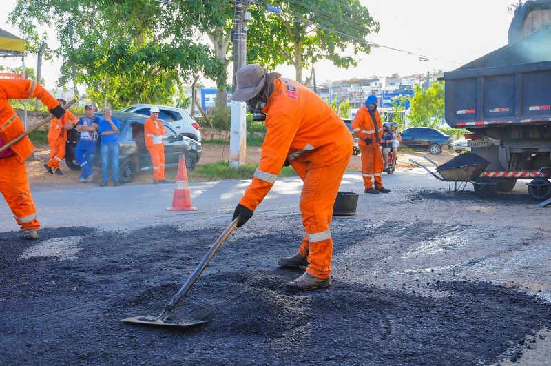 Prefeitura de Lagarto realiza revitalização asfáltica periodicamente