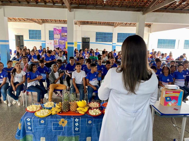 Em Lagarto, o Dia da Saúde e da Nutrição foi comemorado com palestra de conscientização em escola municipal