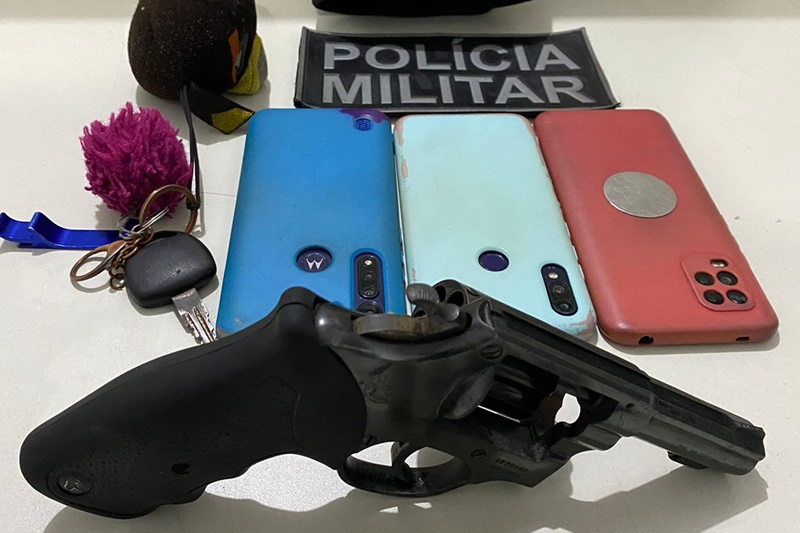 Polícia Militar apreende uma arma de fogo em Nossa Senhora do Socorro