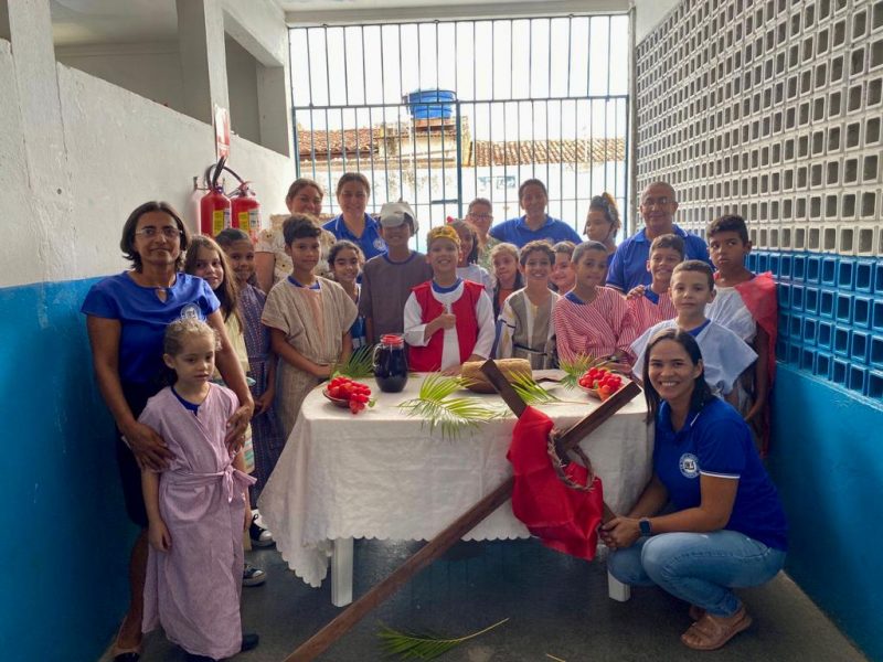 Prefeitura de Lagarto traz para as unidades de ensino ensinamentos de fé nessa Semana Santa