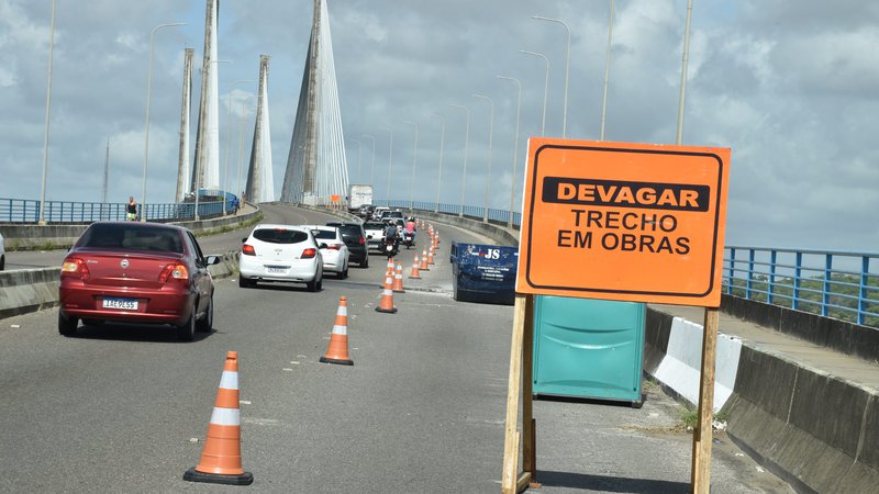 Trânsito na ponte Aracaju/Barra será liberado totalmente nesta segunda-feira (15)