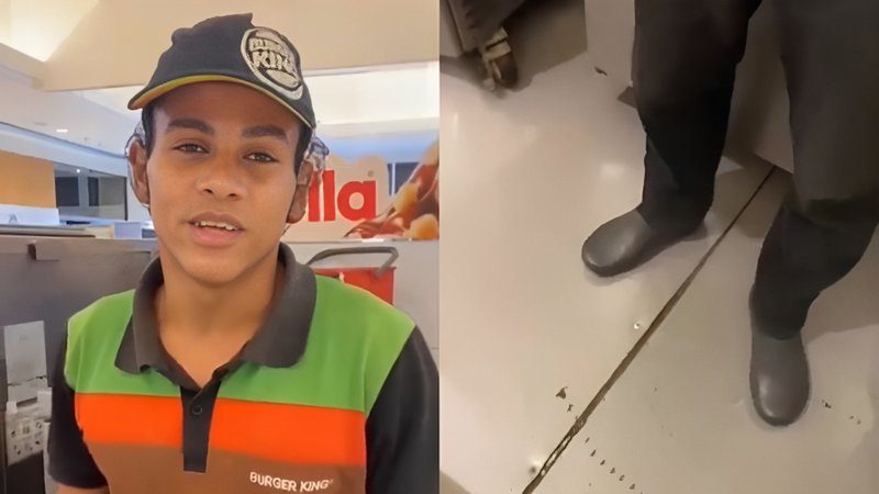 Funcionário do Burguer King é impedido de ir ao banheiro e urina na roupa em Sergipe