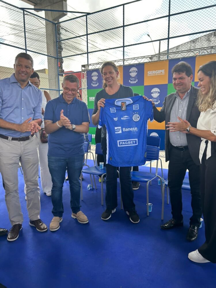 Presidente da FSF participa de evento com a ministra do Esporte