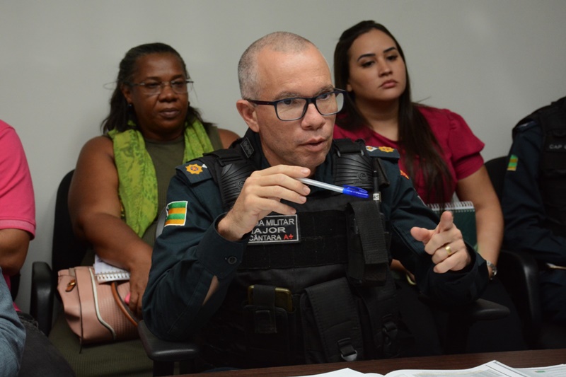 Polícia Militar participa de reunião sobre os festejos juninos de Nossa Senhora do Socorro