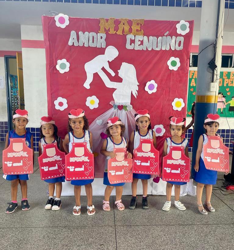 Unidades de ensino municipais comemoram Dia das Mães com lindas homenagens