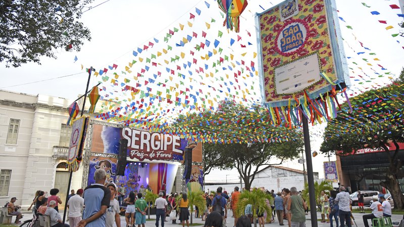 São João na Praça inicia na segunda-feira (12) no Centro de Aracaju; veja programação