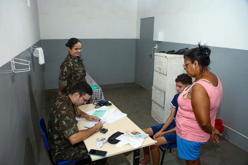 28º BC realiza diversas ações no município em parceria com a Prefeitura de Lagarto