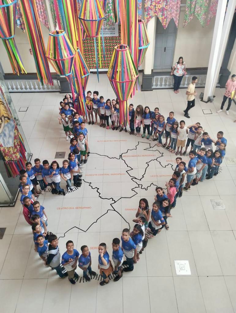 Mais ricos de conhecimento cultural: Museu da Cultura Sergipana recebe a visita de estudantes de escola municipal de Lagarto