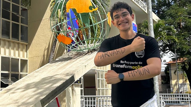 Estudante sergipano é selecionado para o Harvard Model United Nations nos EUA