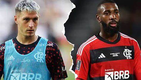 Gerson e Varela se desentendem e trocam socos em treino do Flamengo