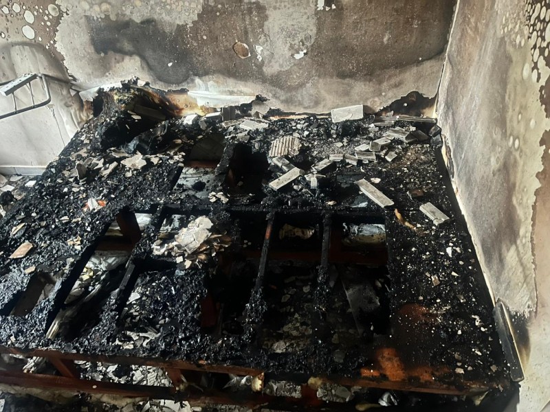 Apartamento pega fogo em Aracaju e há suspeita de incêndio criminoso