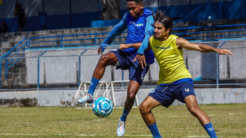 Confiança se prepara para enfrentar o Botafogo-PB neste sábado pela Série C