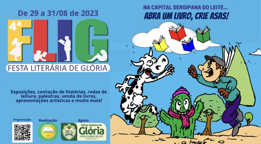 IV Festa Literária de Glória acontecerá no sertão sergipano