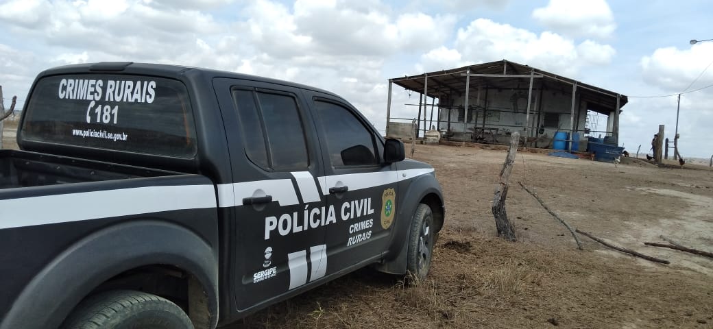 Policiais da Delegacia de Crimes Rurais prende, em Aracaju, homem procurado pela Justiça de São Paulo