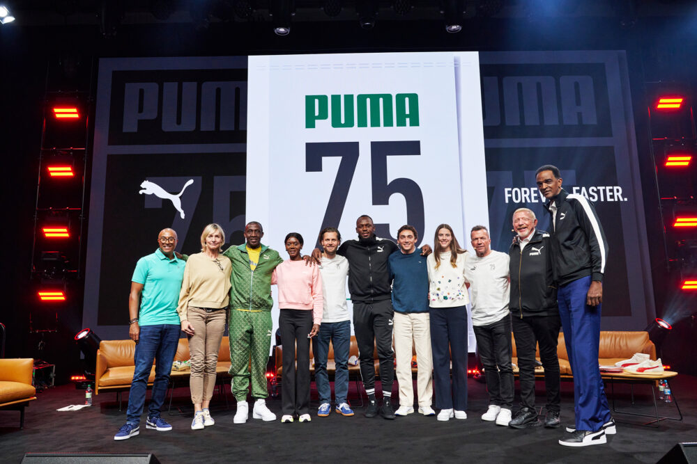 Embaixadores da PUMA festejam os 75 anos de história da marca no esporte