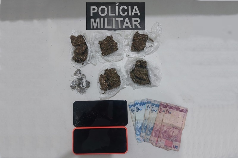 PM prende homem por suspeita de tráfico ilícito de drogas no Bairro Atalaia