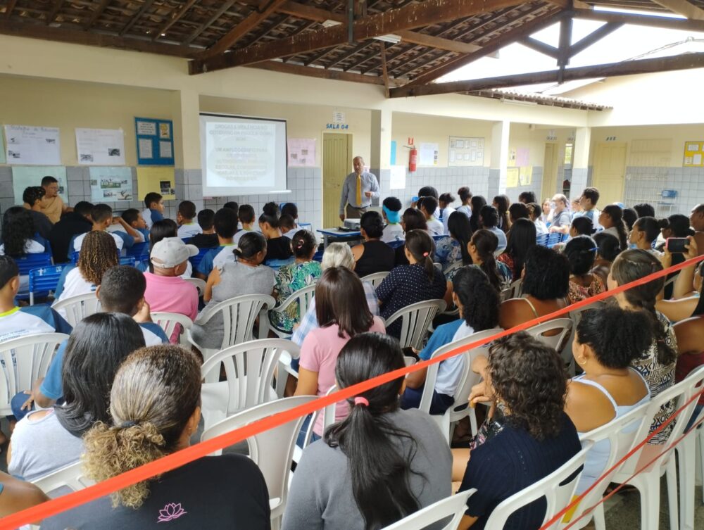 Polícia Civil realiza palestras sobre os perigos das drogas em escolas de Nossa Senhora do Socorro e Itaporanga D’Ajuda