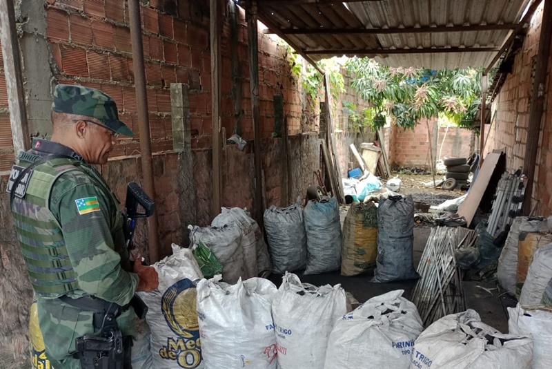 Polícia Militar flagra crime ambiental em Carmópolis