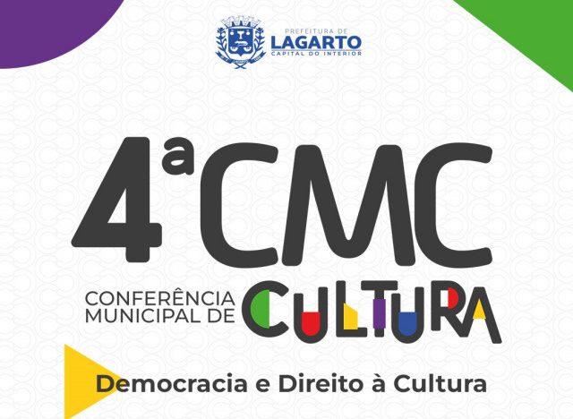 Prefeitura de Lagarto lança programação e abre inscrições para a IV Conferência Municipal de Cultura