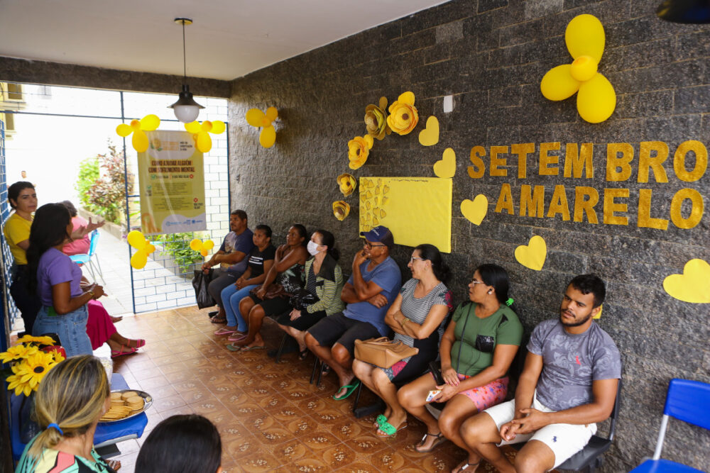 Setembro Amarelo: Campanha segue acontecendo nas unidade de saúde do município