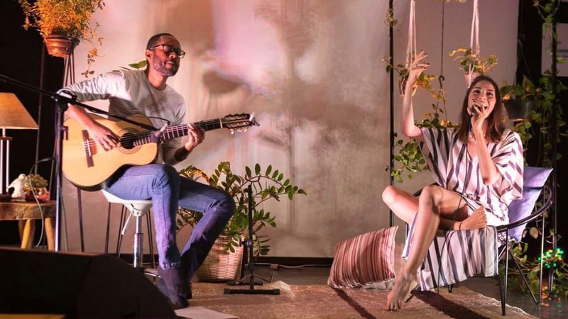 Duo Voz e Guitarra Acústica se apresentam no Museu da Gente Sergipana