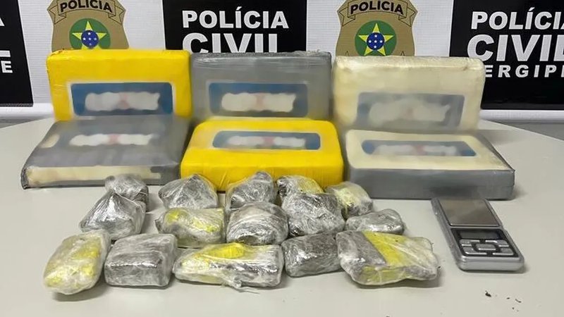 Homem e mulher são presos com sete quilos de drogas em Propriá