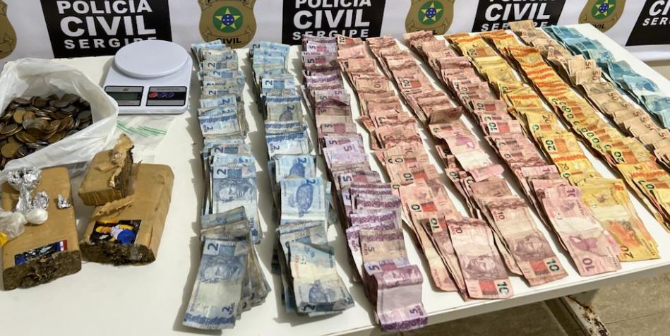 Polícia Civil apreende 1,7 kg de maconha em Itabaianinha