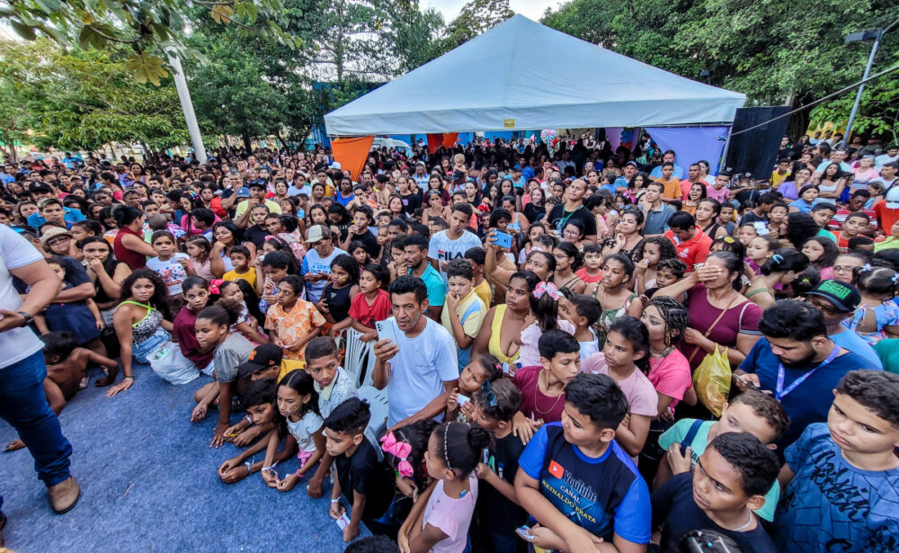 Projeto Ser Criança encanta centenas de famílias lagartenses no Dia das Crianças