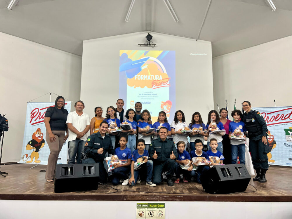 Solenidade de formatura do Proerd em Lagarto: Celebrando a prevenção às drogas e à violência nas escolas