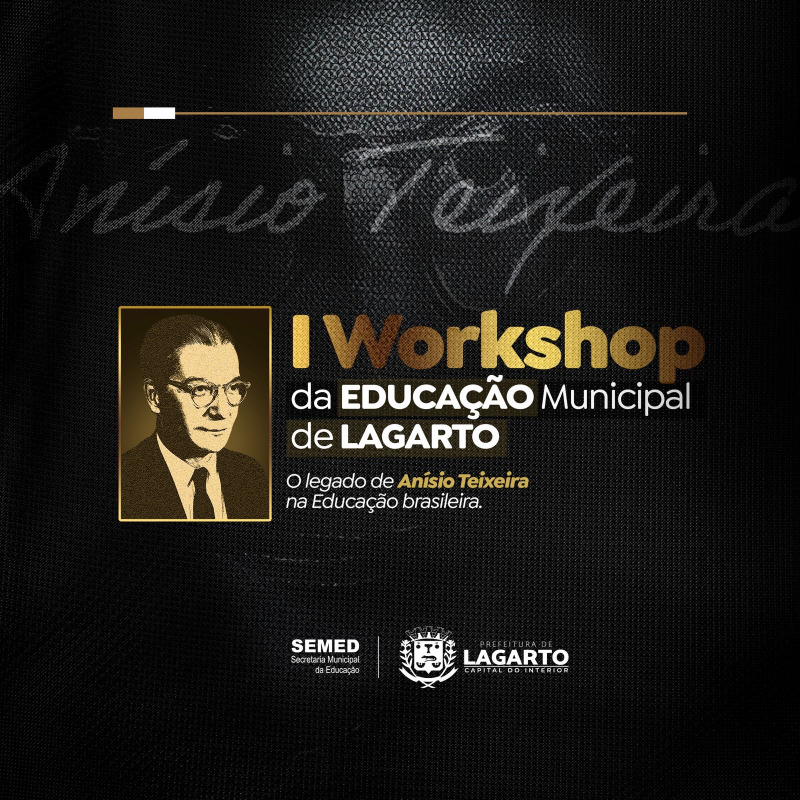 I Workshop Municipal da Educação de Lagarto celebrará conquistas e debaterá perspectivas educacionais