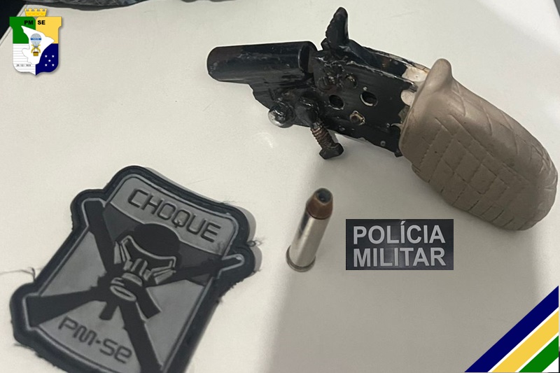 Polícia Militar apreende arma de fogo e prende um homem na Zona Norte de Aracaju