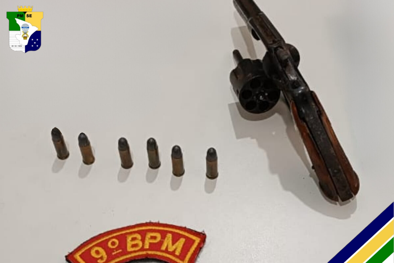 PM prende homem por porte ilegal de arma de fogo em Pirambu